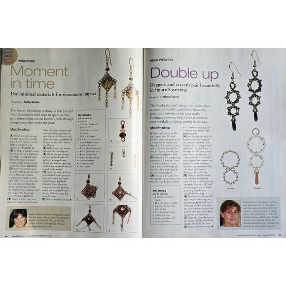 Bead And Button Magazine August 2008 Create A Beautiful Wire Work Pendant - Picture 9 of 14